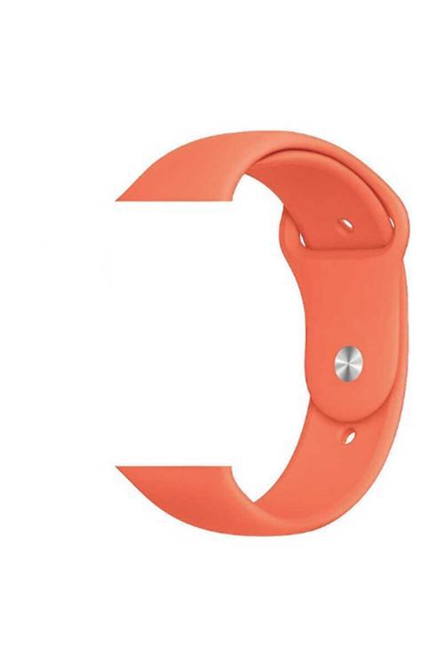 Watch 38Mm Uyumlu Klasik Zore Kordon-Açık Turuncu