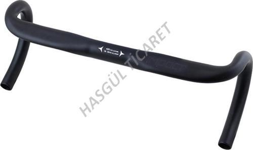 Bisiklet  Alüminyum Yol Yarış Gidon Siyah Aero 31.8 Genişlik 420 mm GDN501