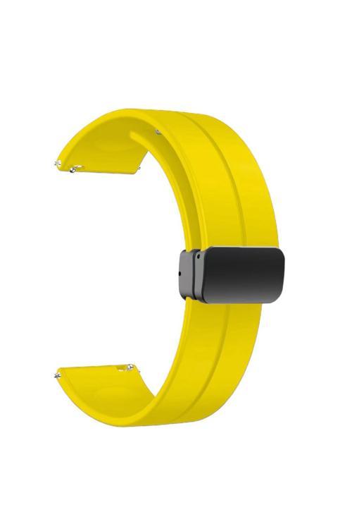 Huawei Gt2 42Mm Krd-84 20Mm Uyumlu Zore Kordon-Açık Turuncu