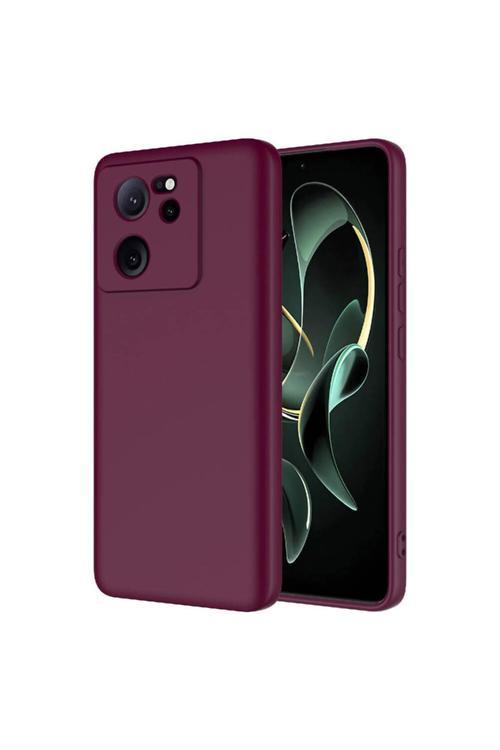 Xiaomi Mi 13T Pro Uyumlu Zore Mara Lansman Kılıf-Koyu Mor