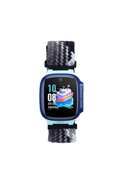 Huawei Gt4 41Mm Zore Krd-139 18Mm Çocuklara Özel Örgü Kordon - Siyah