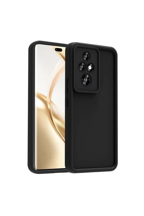 Honor 200 Pro Kılıf Kamera Korumalı Akav Ananas Kapak - Siyah