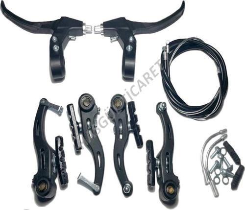 BİSİKLET FREN TAKIM PLASTİK  KOMPLE SET