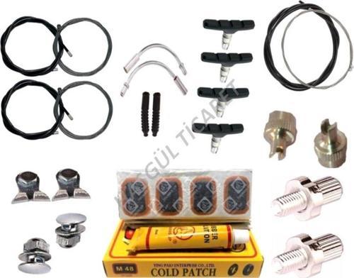 Bisiklet Fren Vites Papuç Bakım ve Yama Tamir Seti