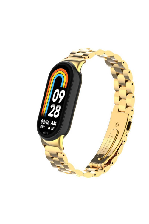 Xiaomi Mi Band 9 Krd-04 Metal Kordon-Gold