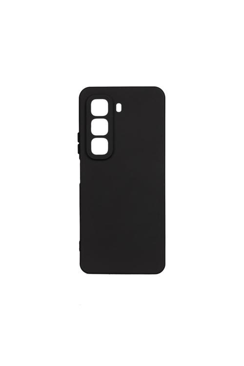 İnfinix Hot 50 4G Kılıf Zore Biye Silikon - Siyah