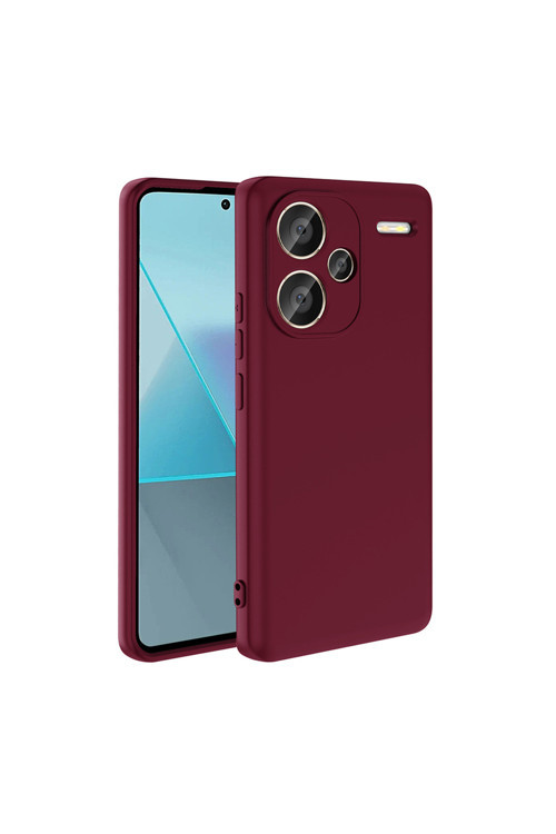 Xiaomi Redmi Note 13 Pro Plus 5G Uyumlu Kılıf Mara Lansman Kapak-Koyu Mor