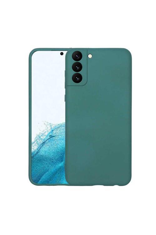 Galaxy S22 Uyumlu Zore Mara Lansman Kılıf-Koyu Yeşil