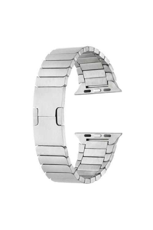 Watch 38Mm Uyumlu Krd-82 Metal Zore Kordon-Gümüş