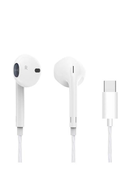 Er08 Type-C Kulaklık-Beyaz