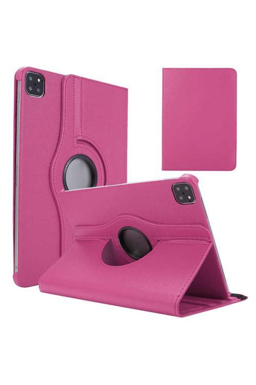 İpad Air 11 2025 M3 Zore Dönebilen Standlı Kılıf - Pembe