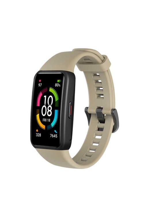 Huawei Band 6 Uyumlu Krd-47 Uyumlu Zore Kordon-Gold