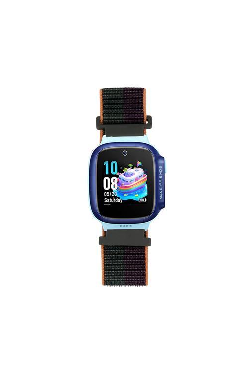 Huawei Watch Gt5 41Mm Zore Krd-03 18Mm Çocuklara Özel Hasır Kordon - Koyu Yeşil-Mor