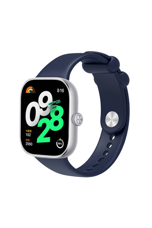 Xiaomi Redmi Watch 4 Clo- Krd-109 Silikon Kordon-Lacivert