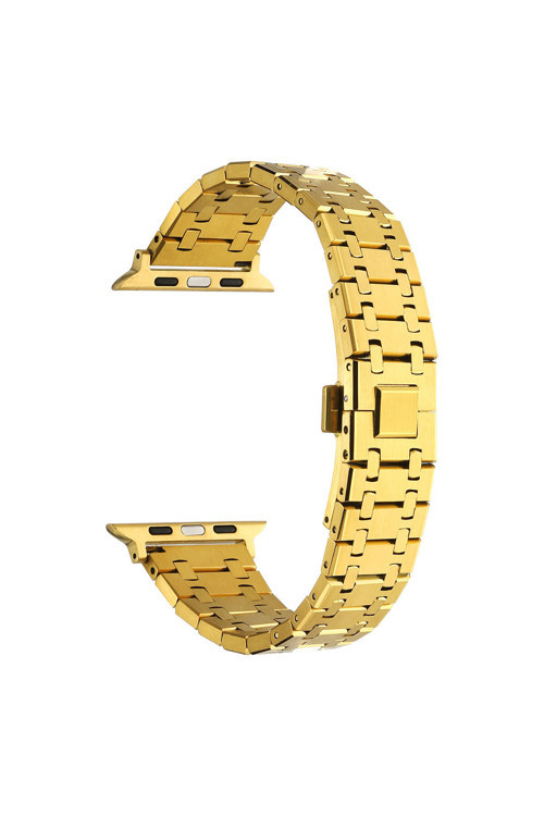 Watch 7 45Mm Uyumlu Krd-83 Metal Zore Kordon-Gold