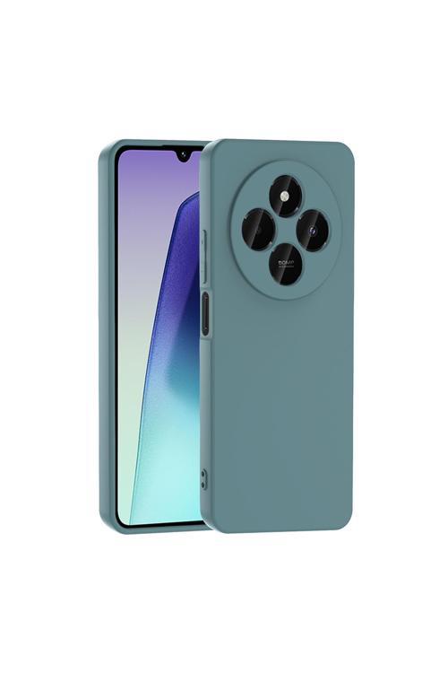 Xiaomi Redmi 14C 4G Uyumlu Zore Mara Lansman Kapak-Koyu Yeşil