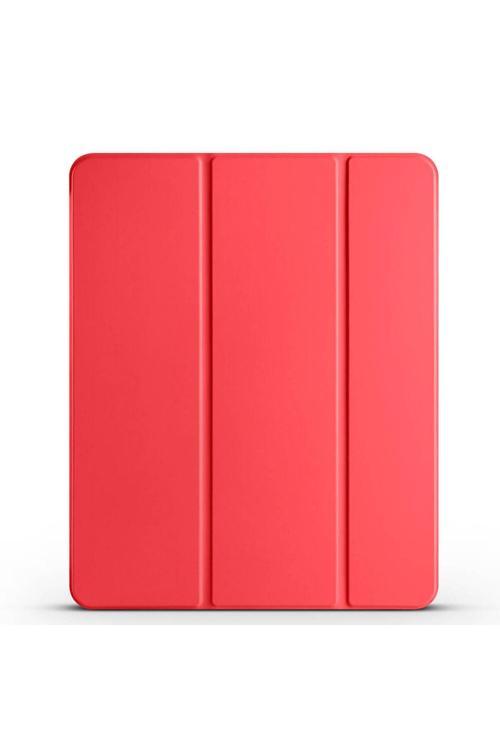 İpad Air 11 2025 M3 Zore Smart Cover Kalem Bölmeli Standlı 1-1 Kılıf - Kırmızı
