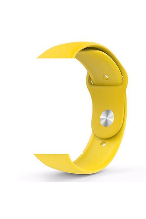 Watch 38Mm Uyumlu Klasik Zore Kordon-Sarı