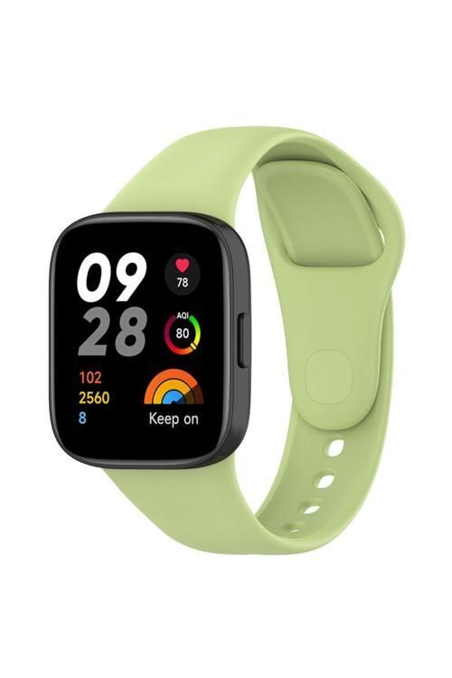 Xiaomi Redmi Watch 3 Uyumlu Krd-81 Uyumlu Kordon Blt Yeşil