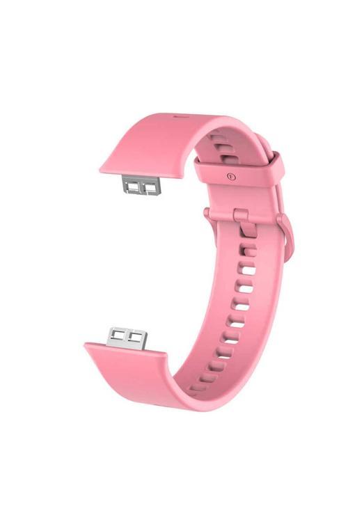 Huawei Watch Fit Krd-43 Uyumlu Zore Kordon-Pembe