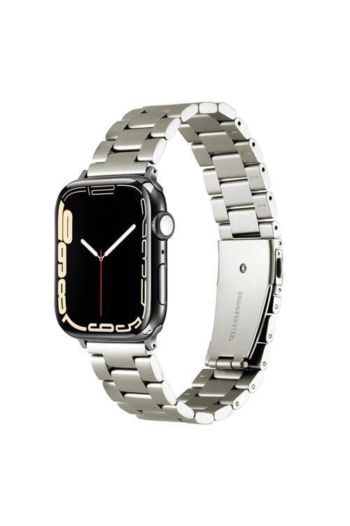 Watch 42Mm Uyumlu Krd-93 Metal Zore Kordon-Titanyum