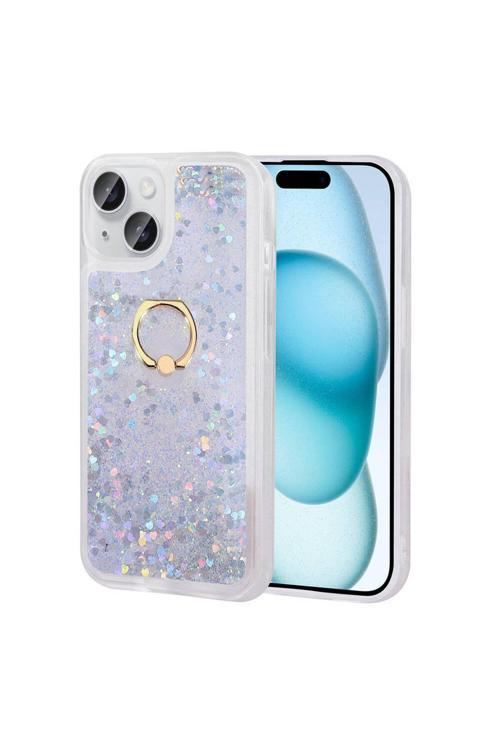 İphone 15 Plus Uyumlu Zore Milce Kılıf-Gümüş