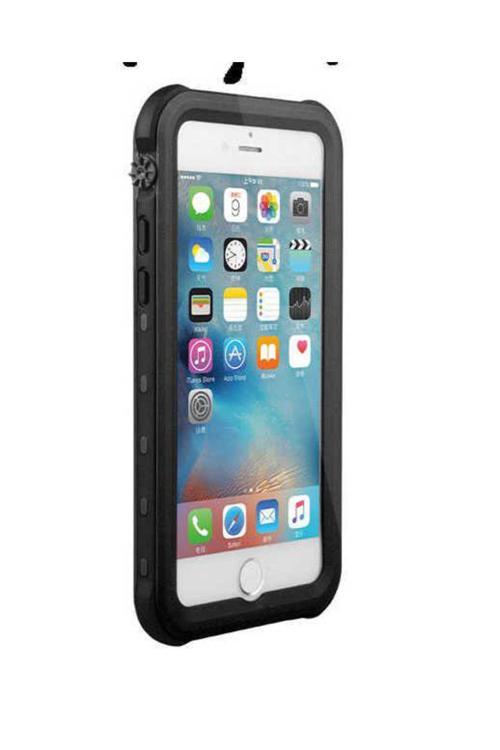 İphone Se 2022 Uyumlu 1-1 Su Geçirmez Kılıf-Siyah