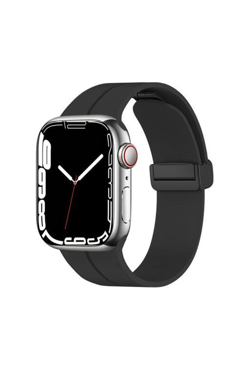 Watch 7 45Mm Uyumlu Krd-84 Uyumlu Brt Kordon Siyah
