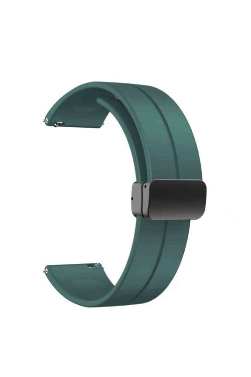 Huawei Gt2 42Mm Krd-84 20Mm Uyumlu Zore Kordon-Koyu Yeşil