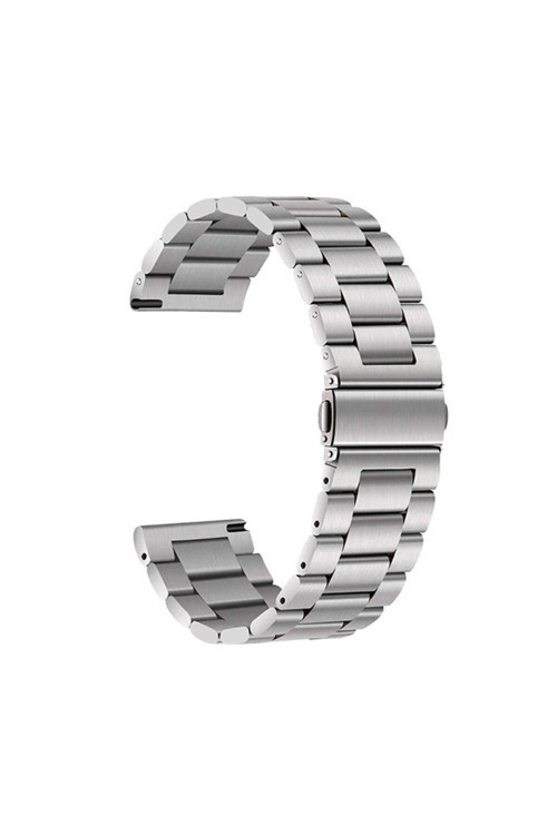Huawei Gt2 42Mm Clo- Band-04 20Mm Metal Kordon-Gümüş