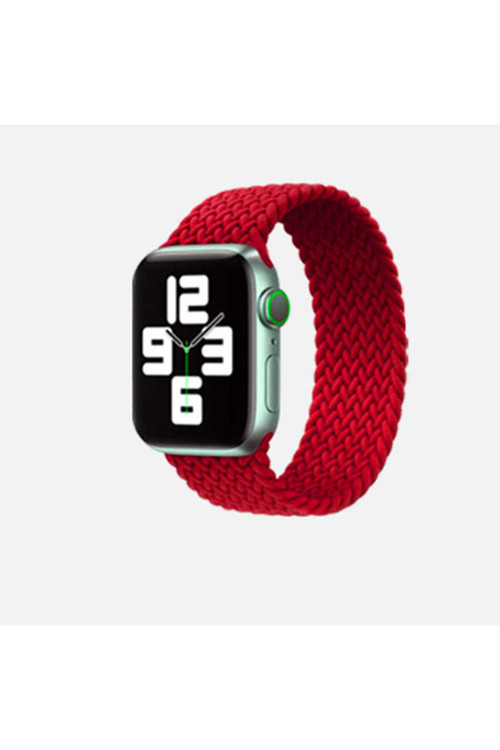 Watch 44Mm Uyumlu Krd-32 Medium Zore Kordon-Kırmızı