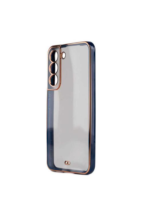 Galaxy S21 Fe Uyumlu Voit Clear Kılıf-Lacivert