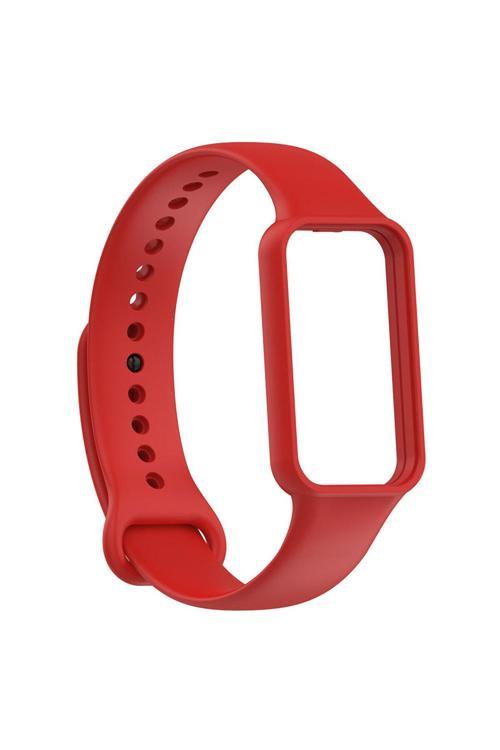 Xiaomi Redmi Smart Band 2 Uyumlu Krd-87 Uyumlu Zore Kordon-Kırmızı