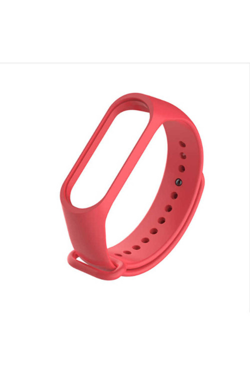 Xiaomi Mi Band 3 Uyumlu Zore Kordon-Kırmızı