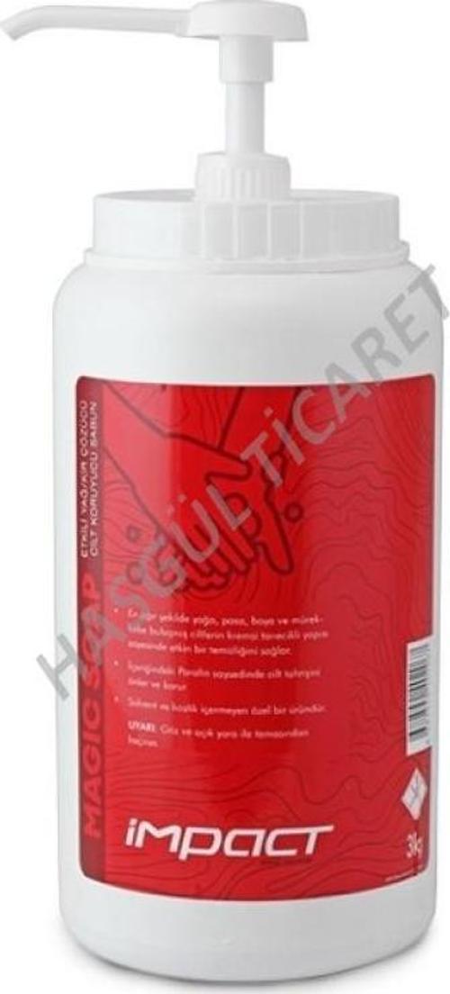 El Temizleme Kremi  MAGIC SOAP Partiküllü 3kg Genel Temizliyici BKM 300