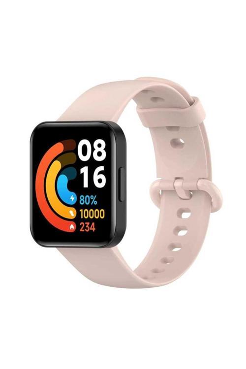 Xiaomi Redmi Watch 2 Lite Uyumlu Klasik Zore Kordon Pembe