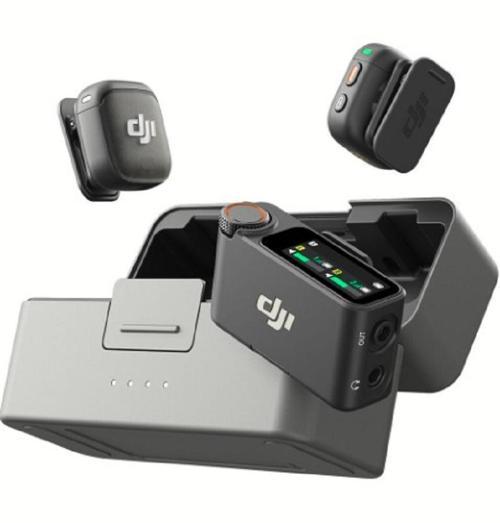 DJI Mic 3 Kablosuz Mikrofon Seti (2 Kişilik)