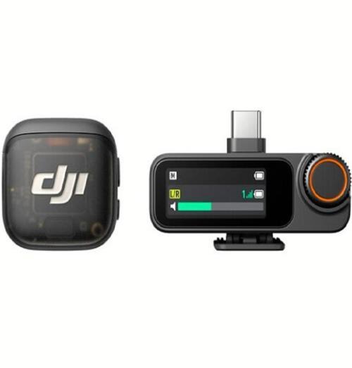 DJI Mic 3 Kablosuz Mikrofon Seti (1 Kişilik)