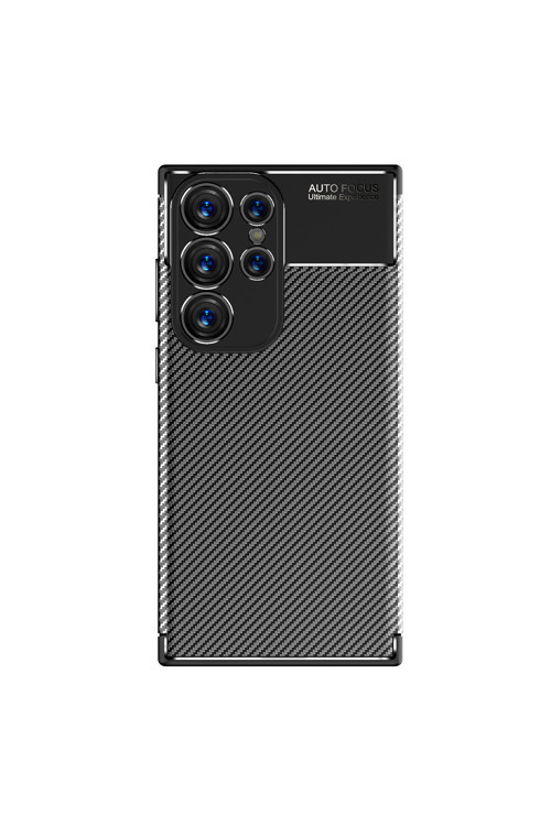 Galaxy S23 Ultra Uyumlu Negro Silikon Kılıf-Siyah