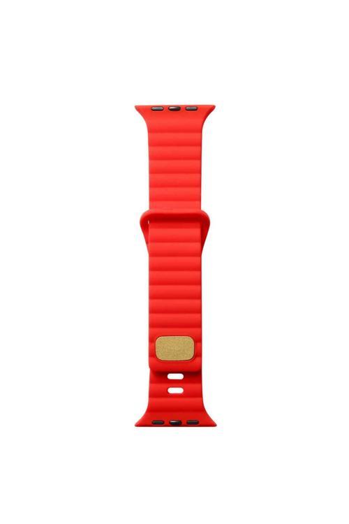 Watch 38Mm Uyumlu Krd-73 Uyumlu Kordon-Kırmızı