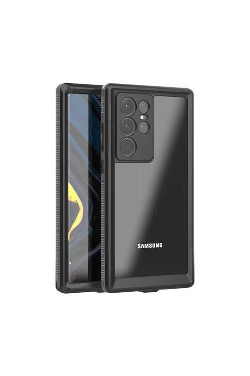 Galaxy S22 Ultra Uyumlu Fzd 1-1 Su Geçirmez Uyumlu Fzd-Siyah