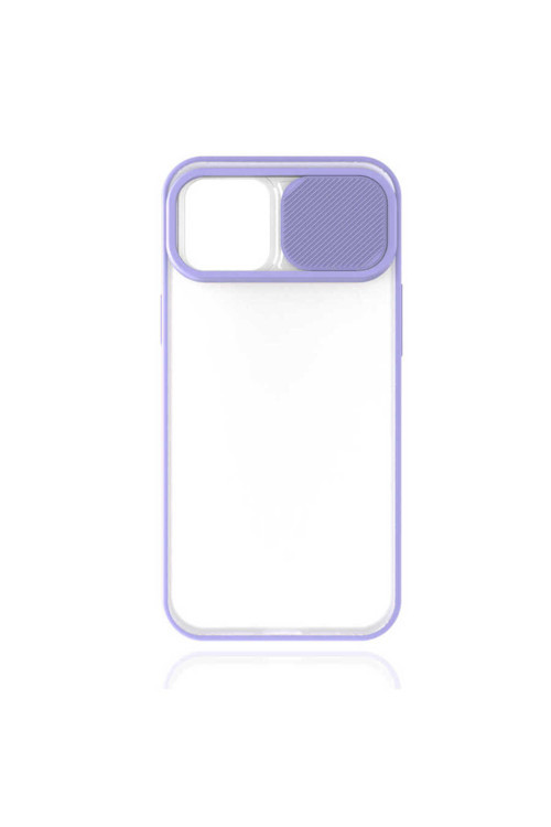 İphone 12 Pro Max Uyumlu Lnsm-İ Kılıf-Lila