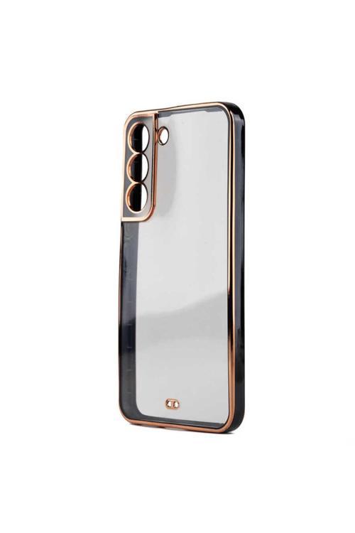 Galaxy S22 Uyumlu Voit Clear Kılıf-Siyah