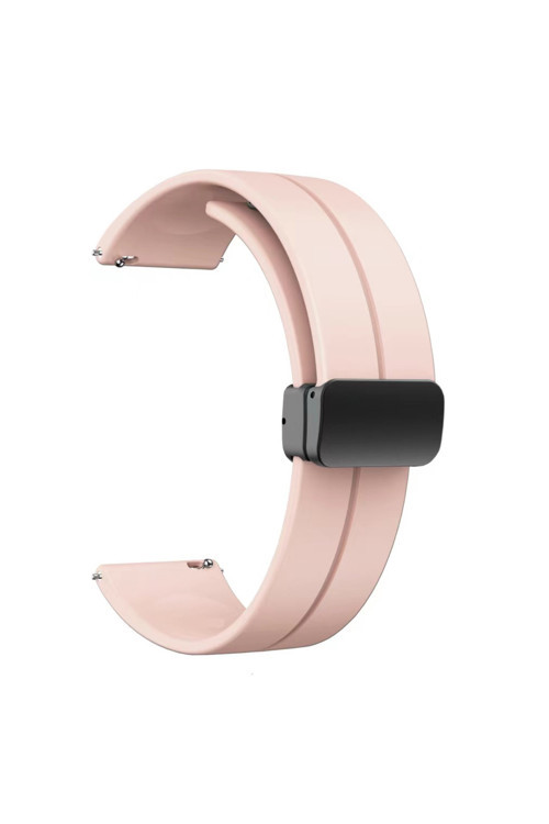 Xiaomi Amazfit Pace Krd-84 22Mm Uyumlu Kordon Pembe