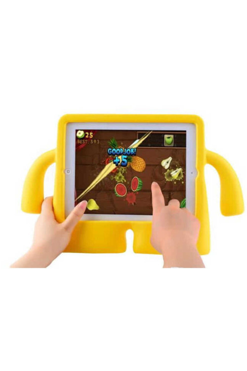 Galaxy Tab A 10.1 (2019) T510 Uyumlu Zore İbuy Standlı Tablet Kılıf-Sarı