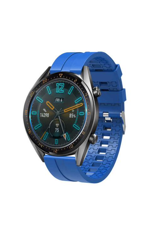 Huawei Gt2 46Mm Krd-23 Uyumlu Zore Kordon-Saks Mavi