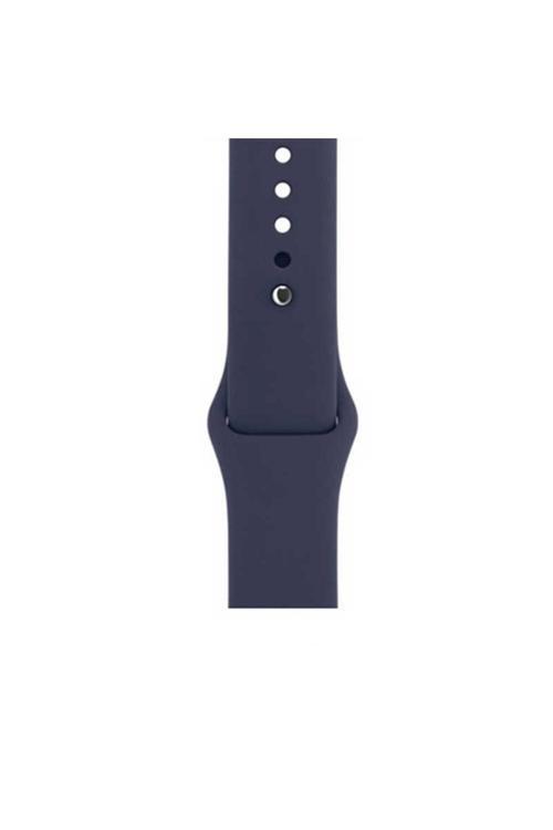 Watch 42Mm Uyumlu Klasik Zore Kordon-Lacivert