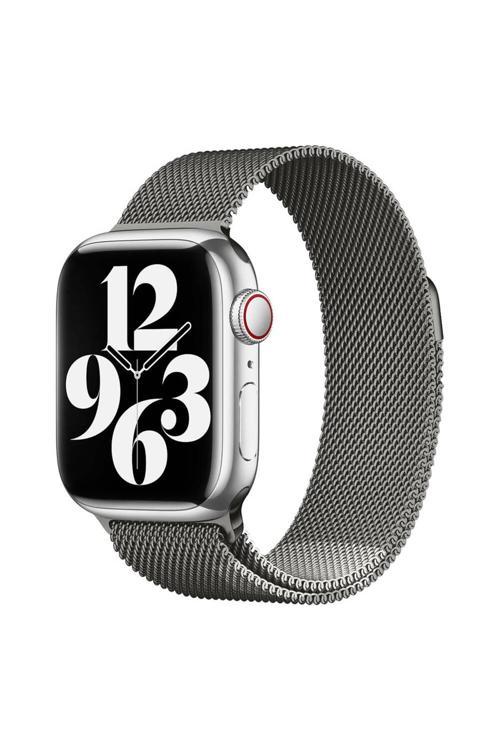 Watch 40Mm Clo- Band-01 Metal Kordon-Koyu Gri