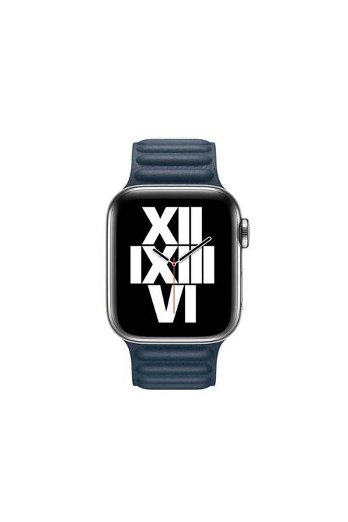 Watch 38Mm Uyumlu Krd-34 Deri Zore Kordon-Lacivert