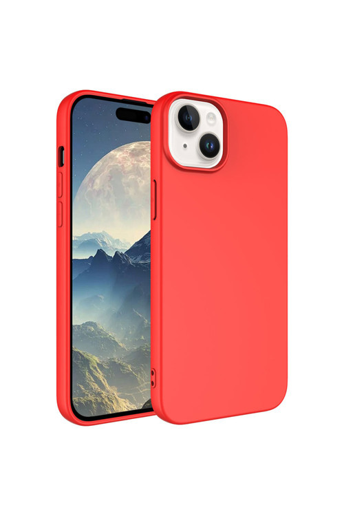 İphone 15 Uyumlu Lsr Lansman Kılıf-Kırmızı